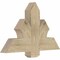 Ekena Millwork Redmond Rough Sawn Timber Gable Bracket, Douglas Fir, 36"W x 23"H x 4"D x 6"F, 15/12 Pitch GBW036X23X0406RED00RDF - alternate 2